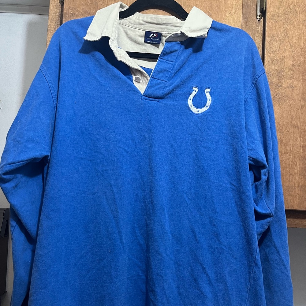 Vintage Indianapolis Colts Mens Pullover shirt size L